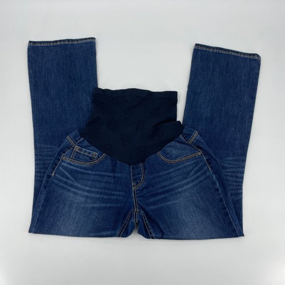 Womens Jessica Simpson Maternity Blue Jeans - Picture 1 of 6